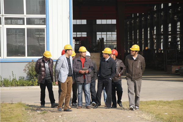 省特檢院許院長蒞臨蘇建塔機指導(dǎo)
